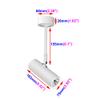 Luminturs 15W LED Ceiling Picture Spot Project Downlight Adjustable Lamp Fixture Light White Finish Pure White view 2