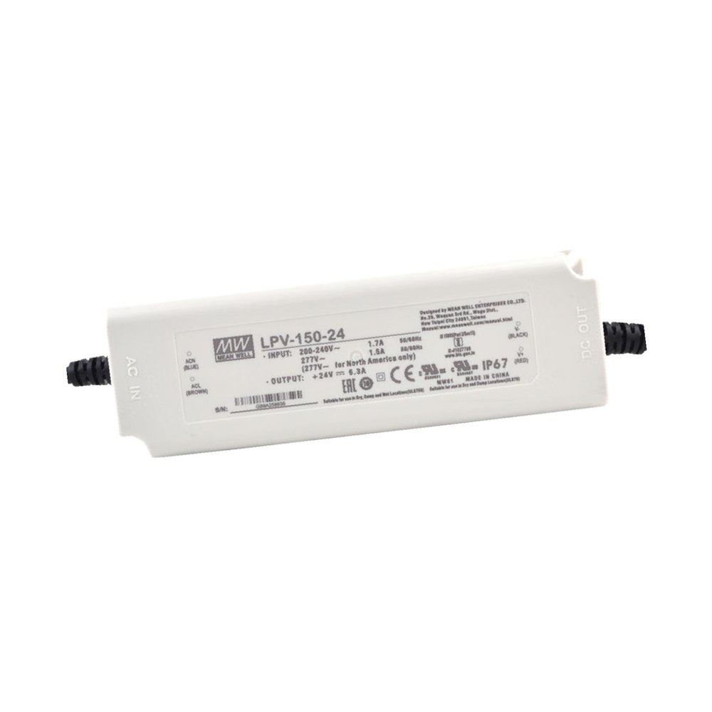 LED Driver 151.2W 24V 6.3A LPV-150-24 AC-DC SMPS LPV-150 Series C.V Power Supply