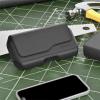 Stronden Magnetic Closure Holster for Samsung Galaxy S25, S24, S23, S22, S21, S20, S10, S9, S8 (Not Plus) - Leather Belt Case with Metal Clip & Loops Pouch (Fits Slim/Thin Case on) view 4