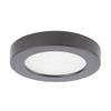 WAC Lighting HR-LED90-30-DB 3000 Soft White Edge Lit Energy Star LED Button Light, Brushed Nickel view 2