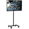 VIVO Mobile TV Display Stand for 13 to 42 inch LED LCD Flat Panel Screens, Rolling Floor Stand Height Adjustable Mount with Wheels STAND-TV07W view 1