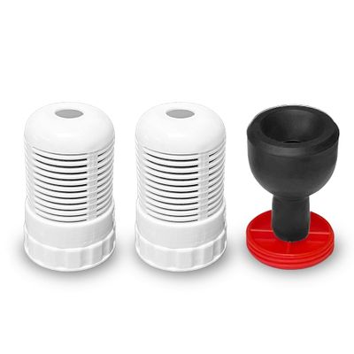 Seychelle Regular Replacement Filters for Gen 2 Dual Water Pitcher (Also Compatible with Alexapure Pitcher)
