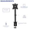 VIVO Single 13 to 38 inch LCD Monitor Heavy Duty Desk Mount Stand, Holds 1 Standard to Ultrawide Screen up to 38 inches, STAND-V001C view 3