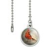 GRAPHICS & MORE Cardinal Red Bird on Tree Branch Ceiling Fan and Light Pull Chain view 2