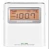 SANGEAN DT-160 AM/FM Stereo Pocket Radio with up to 100 Operating Hours on 2 AA Batteries (White) view 2