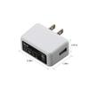 icv USB Wall Charger 5V 2A 10W AC Power Adapter with US Plug for Phone, Tablet and Other Related USB Powered Devices Small and Lightweight Designed for Safety(White) view 2