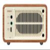 Sangean WR-7WL Wood Cabinet Mini Bluetooth Speaker with FM Tuner and Aux-in Walnut/Wood view 3