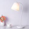 STGLIGHTING White Shade Simple Modern Nordic Desk Lamp Learning Reading Lamp Bedroom Bedside Lighting with Button Switch Cord Bulbs Not Included view 4