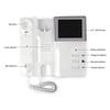 AMOCAM Wired Video Intercom Doorbell System 4.3 Inches HD LCD 2- Monitor Video Door Phone Bell Kits IR Night Vision Indoor Outdoor Camera DoorBell Intercom Doorphone Telephone Style 1V2 view 4