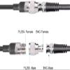 DHT Electronics 2pcs coaxial Coax Adapter BNC Female to UHF Male PL-259 PL259 view 3