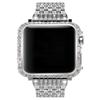 Callancity 42mm Bling Bling Big Rhinestone Diamonds Platinum Case Compatible with Apple Watch Series 1, 2, 3 view 1
