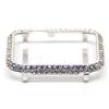 Callancity 42mm Bling Bling Big Rhinestone Diamonds Platinum Case Compatible with Apple Watch Series 1, 2, 3 view 2