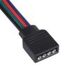 GLOGLOW 4-Pin RGB LED Strip Connector Cable 10cm Female Wire 20-Pack PVC RGB LED Light Connectors for LED Strip Light Installation view 3
