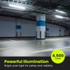 Feit Electric 4ft LED Dual Lamp Shop Light, 4500 Lumens, 4000K Cool White, Flush/Hanging Mount, Ideal for Garages & Workshops, 45W LED Garage & Workshop Lighting, 50,000 Hour Lifespan, SHOP/4X2/840/V1 view 4