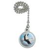 GRAPHICS & MORE Flying Stork Ceiling Fan and Light Pull Chain view 1