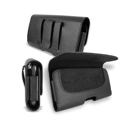 for LG G7 ThinQ Case, LG G7+ ThinQ Pouch Case Holster, TMAN PU Leather Sideways Belt Pouch Holder Case for LG G7 ThinQ/LG LM-G710 (Slim Size Fit)