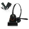 Spracht HS-2051 Dual Ear Wireless Bluetooth Headset with Base Station | Wireless Headset for Work | Wireless Headset with Microphone | AI-Powered Noise Cancelling Headset (not for Desktop Phones) view 1