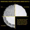 Glow EZ Lock Deep Parabolic Quick Softbox (28") view 2