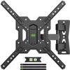 USX MOUNT UL Listed Full Motion TV Mount, Swivel Articulating Tilt TV Wall Mount for 26-65 Inch LED, 4K, Wall Mount Bracket with VESA 400x400mm Up to 77lbs, Perfect Center Design -XMM006-1 view 1