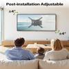 USX MOUNT UL Listed Full Motion TV Mount, Swivel Articulating Tilt TV Wall Mount for 26-65 Inch LED, 4K, Wall Mount Bracket with VESA 400x400mm Up to 77lbs, Perfect Center Design -XMM006-1 view 3