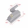 10pcs Universal Cabinet Hinge LED Light Cupboard Closet Wardrobe Smart Sensor LED Hinge Lights Warm White view 2