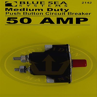 B.S. Circuit Breaker 50Amp Compatible/Replacement for VP and MerCruiser RO: 88-11178A01 3854164 18-69550 18-8220