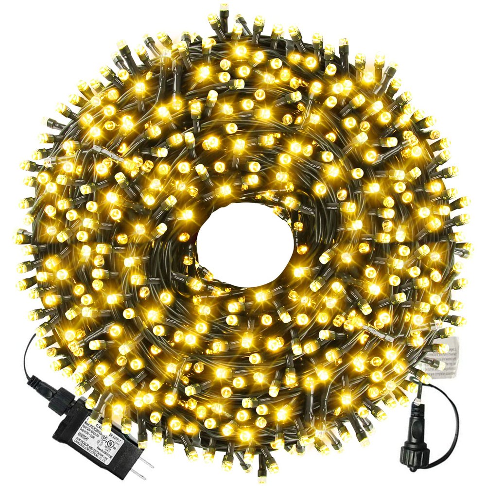 XTF2015 105ft 300 LED Christmas String Lights, Christmas Lights
