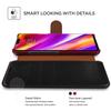 LG G7 ThinQ Wallet Case, VRS Design [Black] Drop Protection Cover Classy Slim Premium PU Leather Wallet [Layered Dandy] Id Credit Card Slot Holder for LG G7 view 4