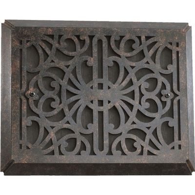 Quorum International Flush Mount Door Chime Grill Cover Only - Toasted Sienna - 7-113-044, Bronze/Dark