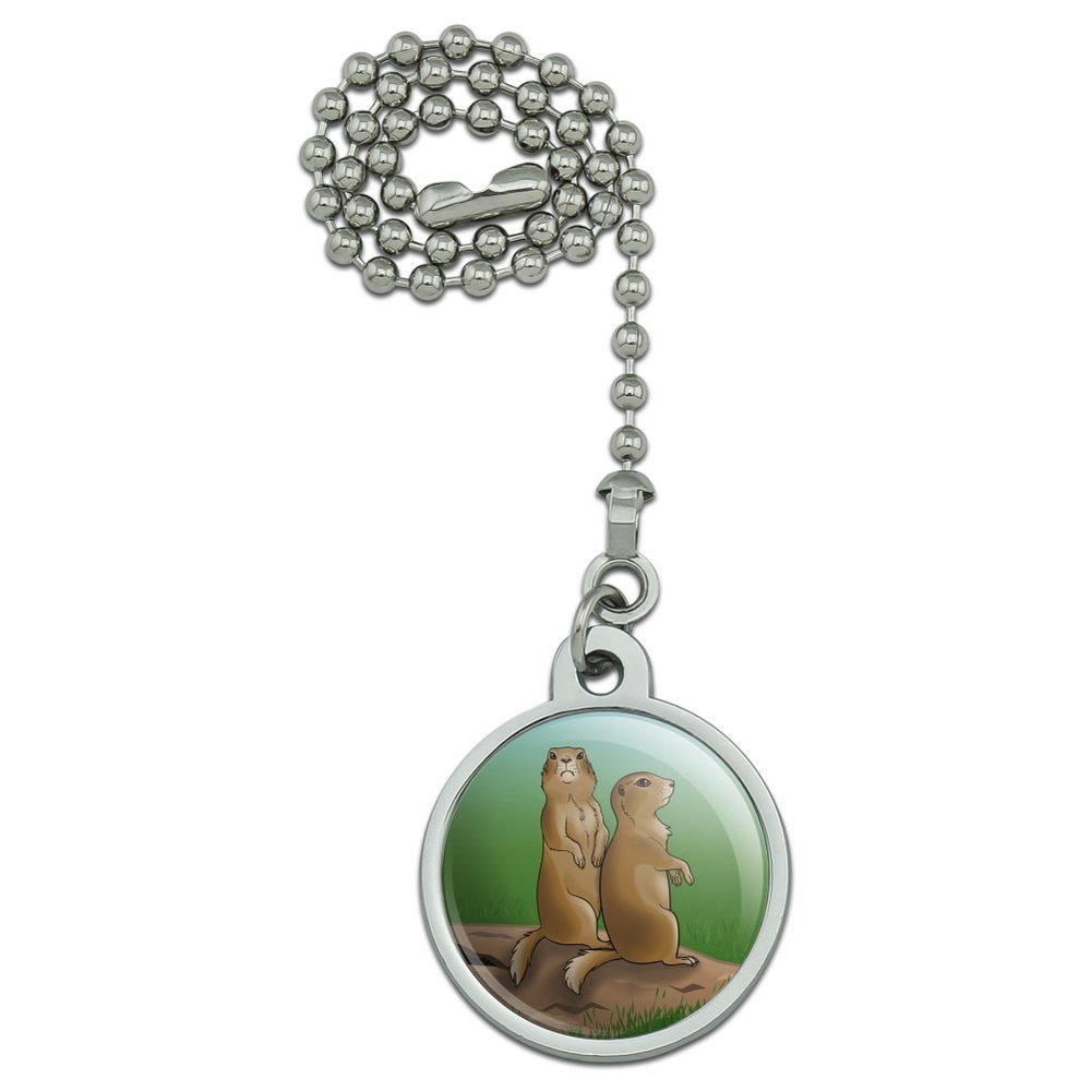 GRAPHICS & MORE Pair of Prairie Dogs Ceiling Fan and Light Pull Chain