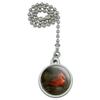 GRAPHICS & MORE Northern Cardinal Red Pine Perch Ceiling Fan and Light Pull Chain view 1