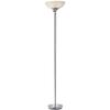 Adesso Metropolis Floor LAMP - Chrome Chrome view 1