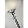 Adesso Metropolis Floor LAMP - Chrome Chrome view 3