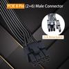 COMeap PCIe Cable for Corsair, ATX CPU 8 Pin Male to Dual PCIe 8 Pin (6+2) Male Power Cable for Corsair Thermaltake ARESGAME Power Supply 25-inch(63cm) view 2