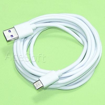 High Speed USB 3.1 Male to USB 3.0 Reversible Data Sync Charging Cable Cord Connector 6ft Compatible with Motorola Moto Z Droid XT1650 Verizon Smartphone