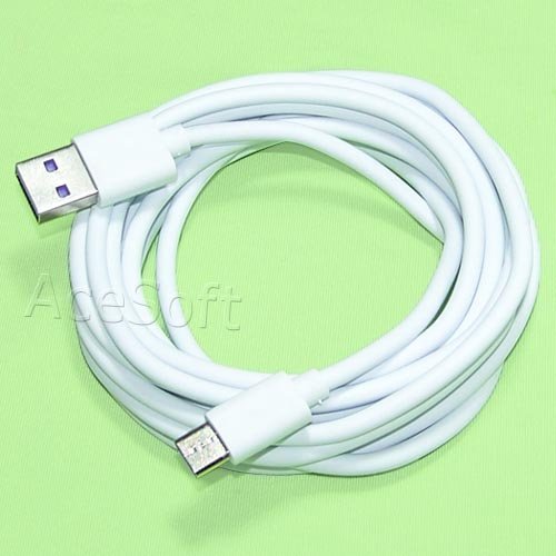 High Speed USB 3.1 Male to USB 3.0 Reversible Data Sync Charging Cable Cord Connector 6ft Compatible with Motorola Moto Z Droid XT1650 Verizon Smartphone