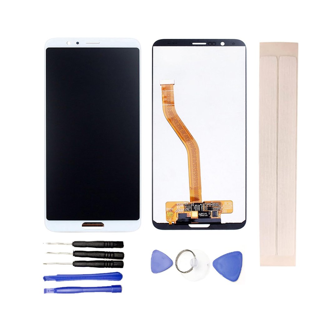 JayTong LCD Display & Replacement Touch Screen Digitizer Assembly with Free Tools for Hua wei Honor V10/Honor View 10/ Bkl-AL00 AL30 L09 White