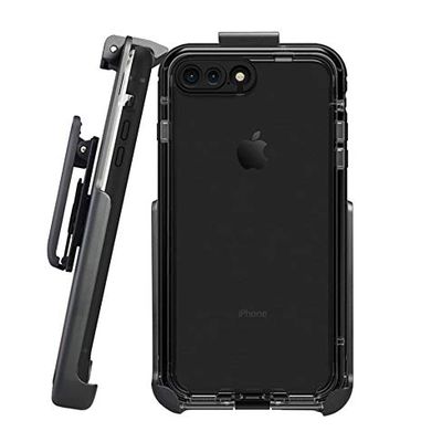 Belt Clip Holster for the LifeProof NUUD Series - iPhone 7/8 Plus 5.5" (case not included) - Features: Secure Fit, Quick Release Latch, Durable Rotating Belt Clip & Built-in Kickstand