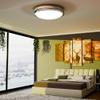 Lunabode LED Flush Mount Ceiling Light, Double Ring, Close to Ceiling Fixture, 22W (100W Eq), 1800lm, 4000K, Brushed Nickel, ETL (15") for Garage, Living Room view 3