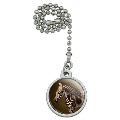 GRAPHICS & MORE Baby Zebra Young Foal Ceiling Fan and Light Pull Chain
