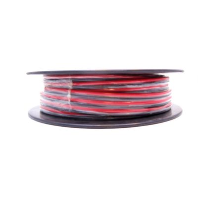 Twinpoint 12RB1 Workman 100 ft. Spool of 12 Gauge DC Zip Wire; Red & Black