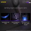 Nitecore GEM10UV Gem Identification Flashlight with Ultraviolet LED, Black view 3