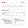 MW LPV-60-12 LED Driver Outdoor Waterproof AC-DC 12V 5A Power Supply for LED Sealed Panel Mount LPV Series (12V) view 2