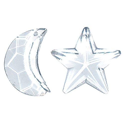 Ceiling Fan Pull Chain Set (Moon/Star)
