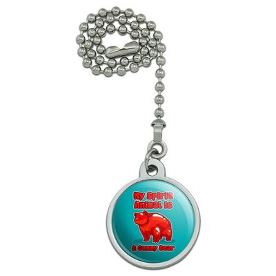 GRAPHICS & MORE My Spirit Animal is a Gummy Bear Ceiling Fan and Light Pull Chain