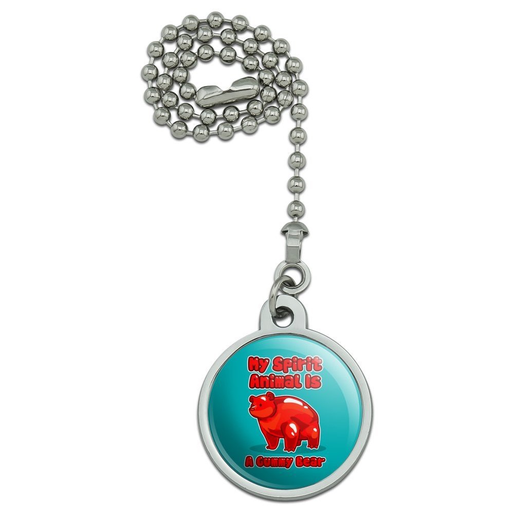 GRAPHICS & MORE My Spirit Animal is a Gummy Bear Ceiling Fan and Light Pull Chain