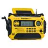 Kaito Voyager Pro KA600 Digital Solar Dynamo Crank Wind Up AM/FM/LW/SW & NOAA Weather Emergency Radio with Alert, RDS & Smart Phone Charger, Yellow (AC Wall Adapter Included) view 2