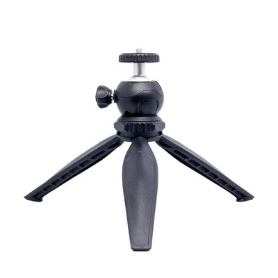 Roolad mini tripod for camera phone Handheld holder with clip (Black)