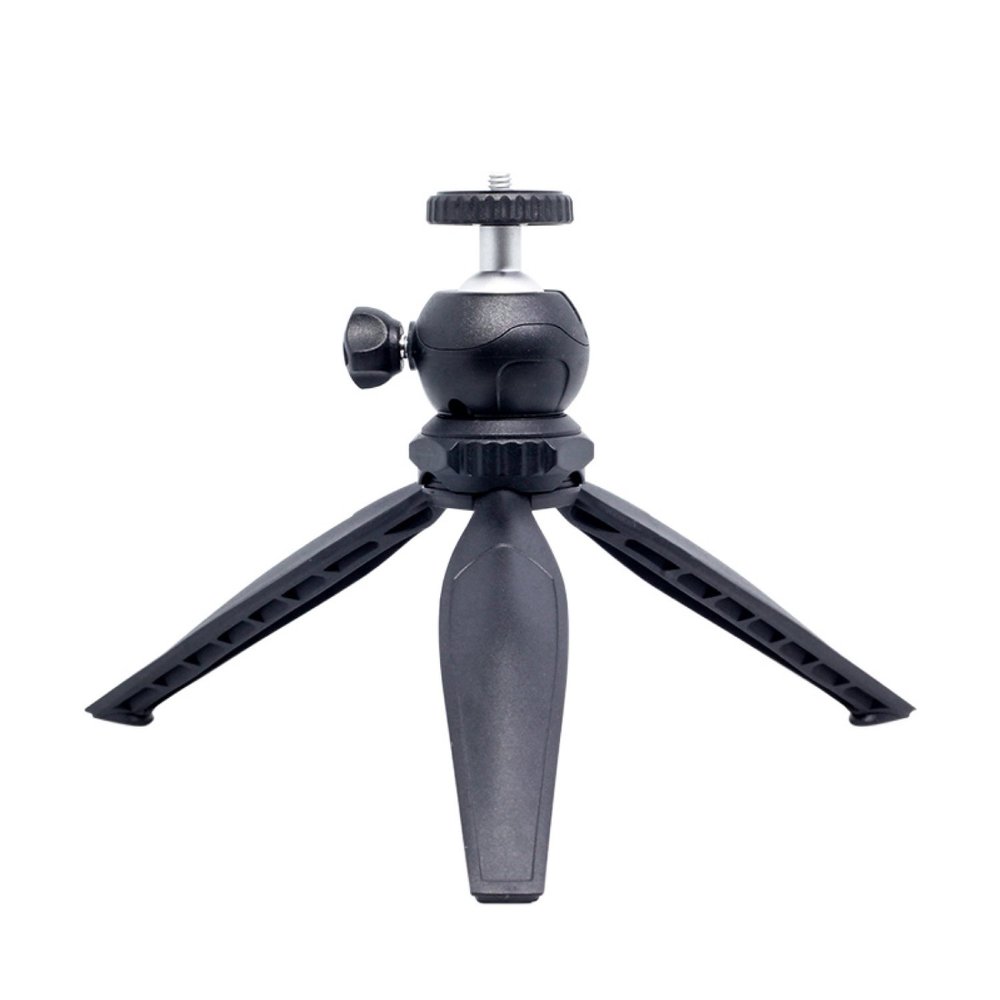 Roolad mini tripod for camera phone Handheld holder with clip (Black)