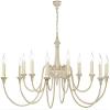 Creative Hobbies 4 Inch Tall White Plastic Candle Covers Sleeves Chandelier Socket Covers ~Candelabra Base | 6 Pack view 4